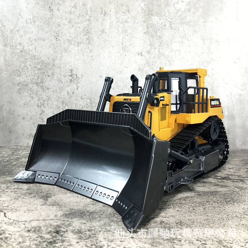 Heavy Equipment Games - Huina 원격 제어 트랙형 불도저 1:16