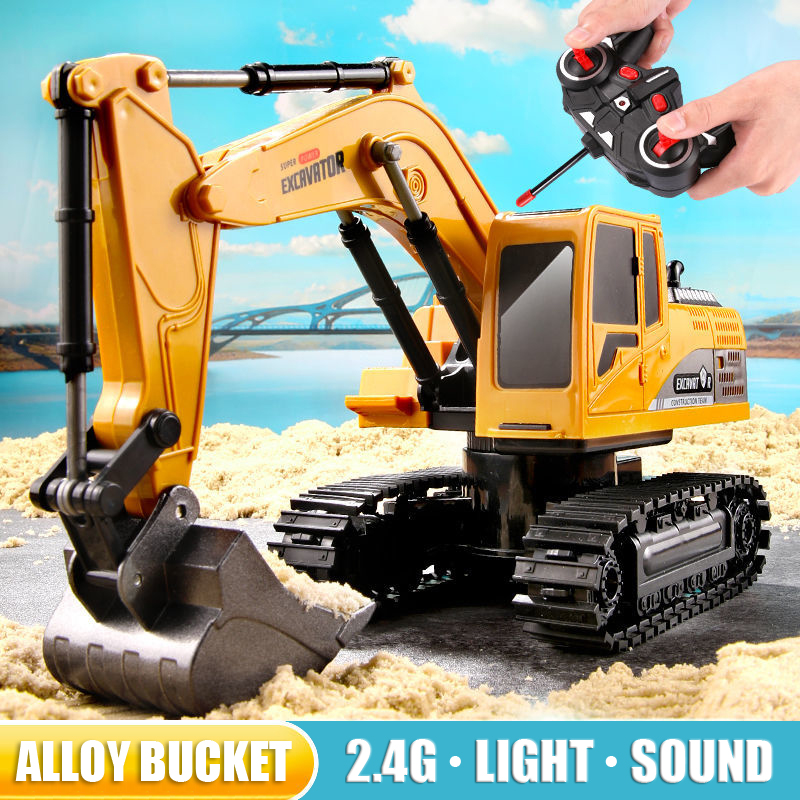 Heavy Equipment Games - RC 굴삭기 2.4Ghz 6 채널 1:24