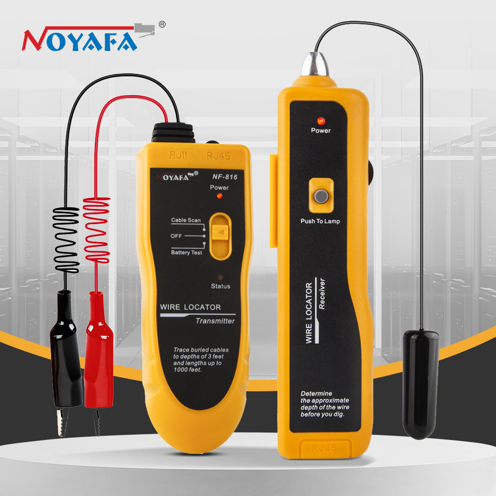 Noyafa NF-816 지하 케이블 추적기, 간섭 방 - Underground Cable Detector 리뷰 및 가격