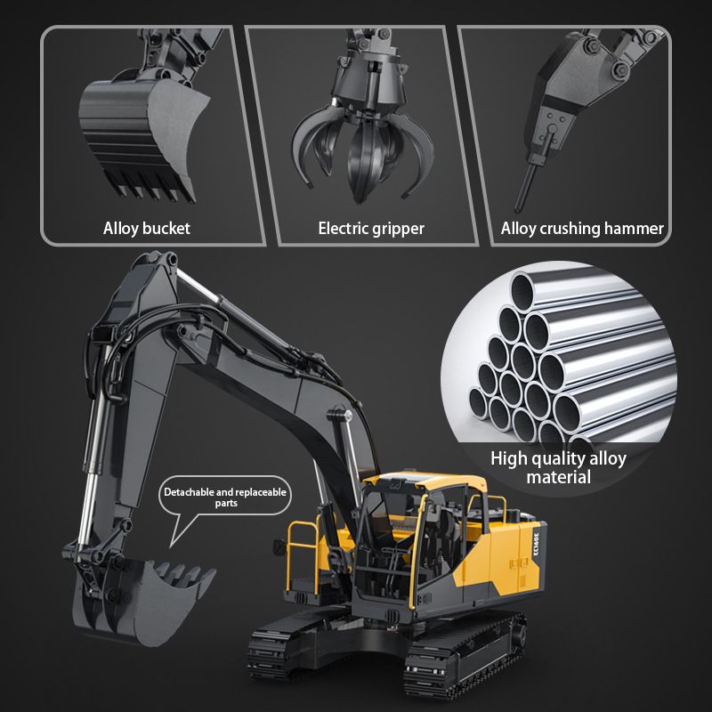 더블 E E598 EC160E 1:16 E593 17C - Heavy Equipment Games 리뷰 및 가격