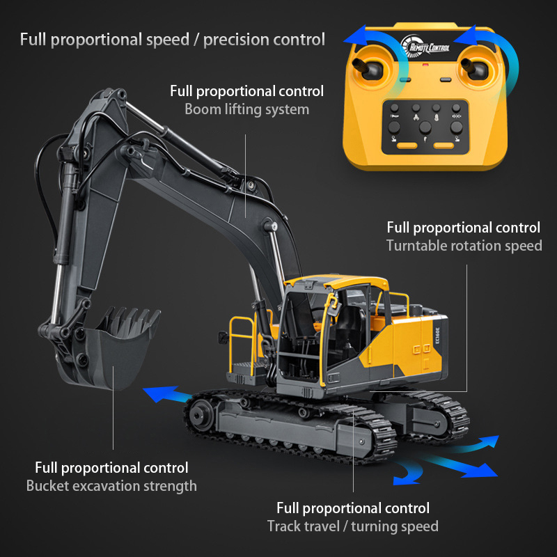 더블 E E598 EC160E 1:16 E593 17C - Heavy Equipment Games 리뷰 및 가격