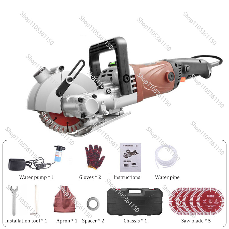 전기 벽면 절단기 콘크리트 벽면 홈파기 기계 산업용 콘 - Electric Concrete Cutter 리뷰 및 가격