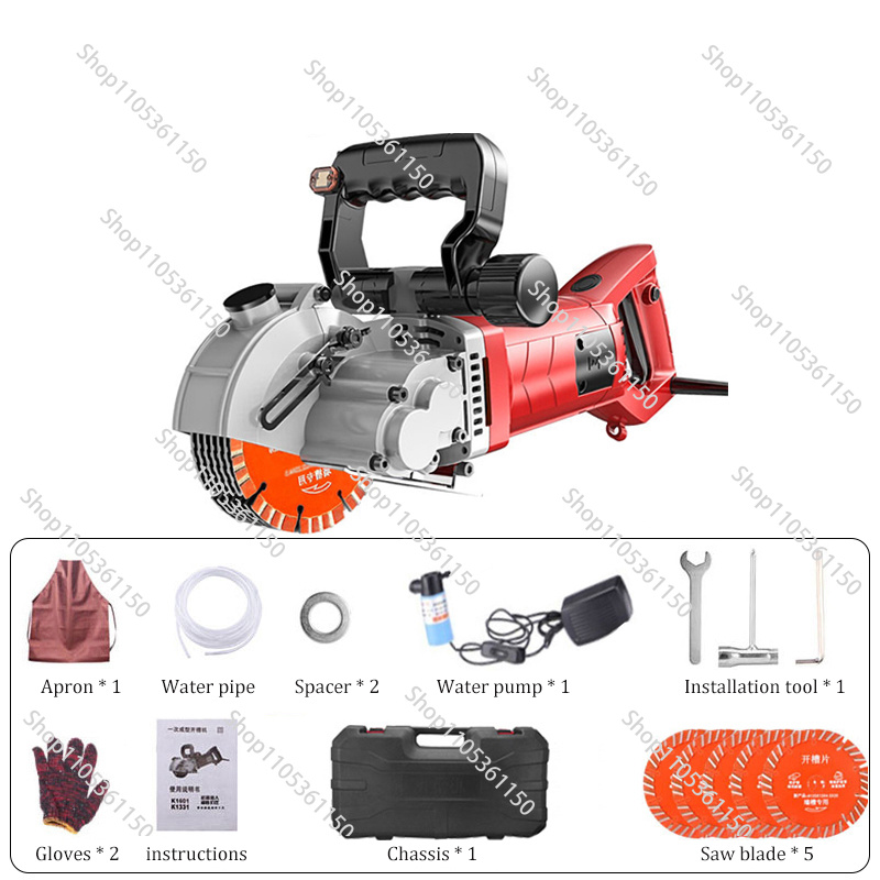 전기 벽면 절단기 콘크리트 벽면 홈파기 기계 산업용 콘 - Electric Concrete Cutter 리뷰 및 가격