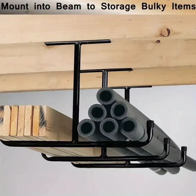 2pcs 금속 T 자형 후크 벽걸이 형 디스플레이 랙  - Heavy Equipment Storage 리뷰 및 가격